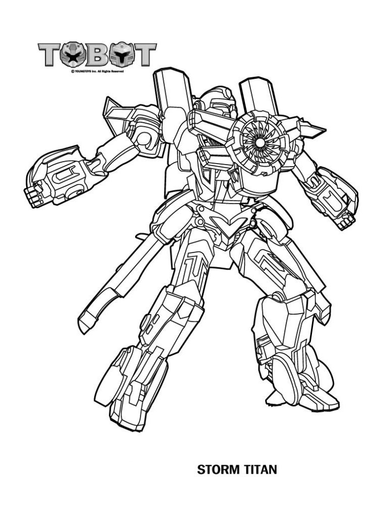 Free Tobot coloring pages. Download and ...mycoloring-pages.com