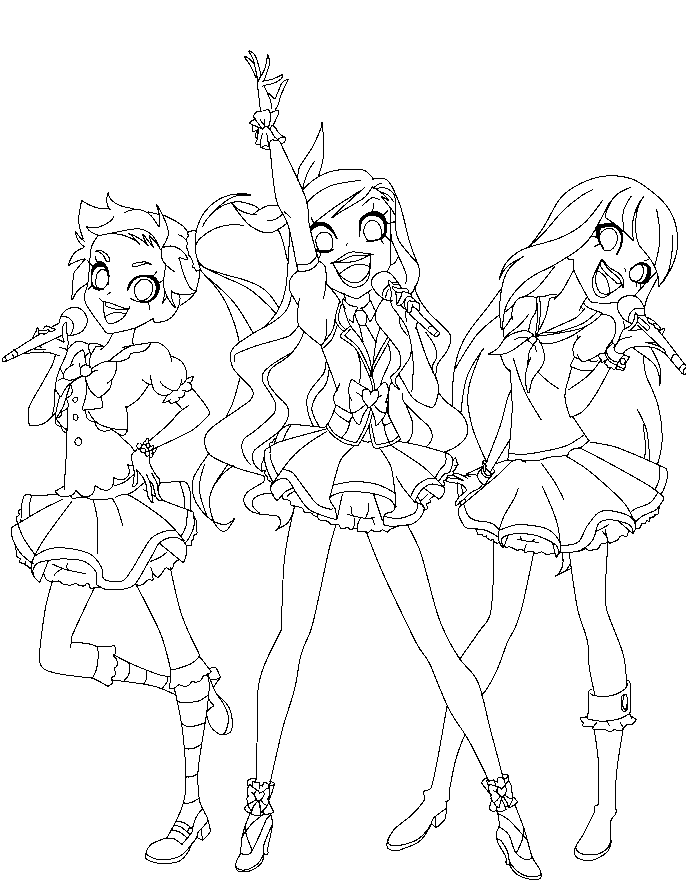 Lolirock Coloring Pages - Coloring Home