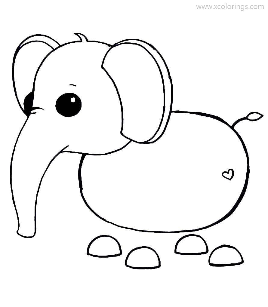 Download Adopt Me Coloring Pages Coloring Home
