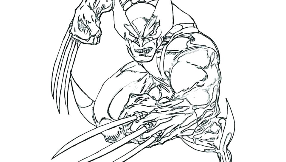 Wolverine Animal Coloring Pages at GetDrawings | Free download