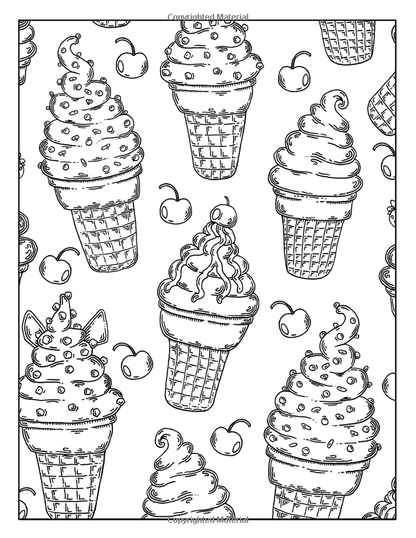 Amazon.com: Sweet Treats: A Coloring Book (9781532805509): Janelle Dimmett:  Books | Coloring books, Coloring pages, Online coloring pages