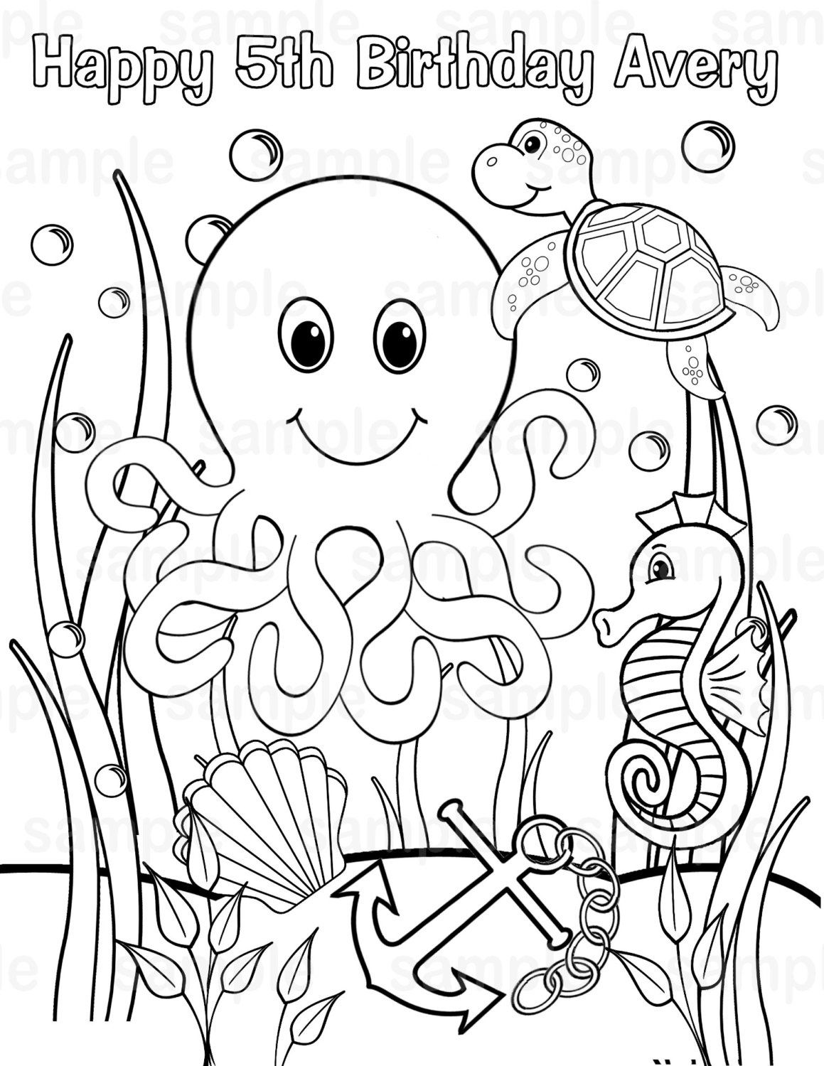 Download Ocean Coloring Pages For Preschool - Coloring Home