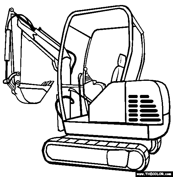 Trucks Online Coloring Pages