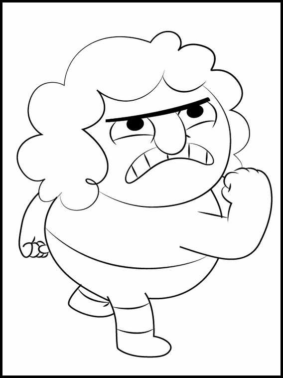 Clarence Coloring Book 10