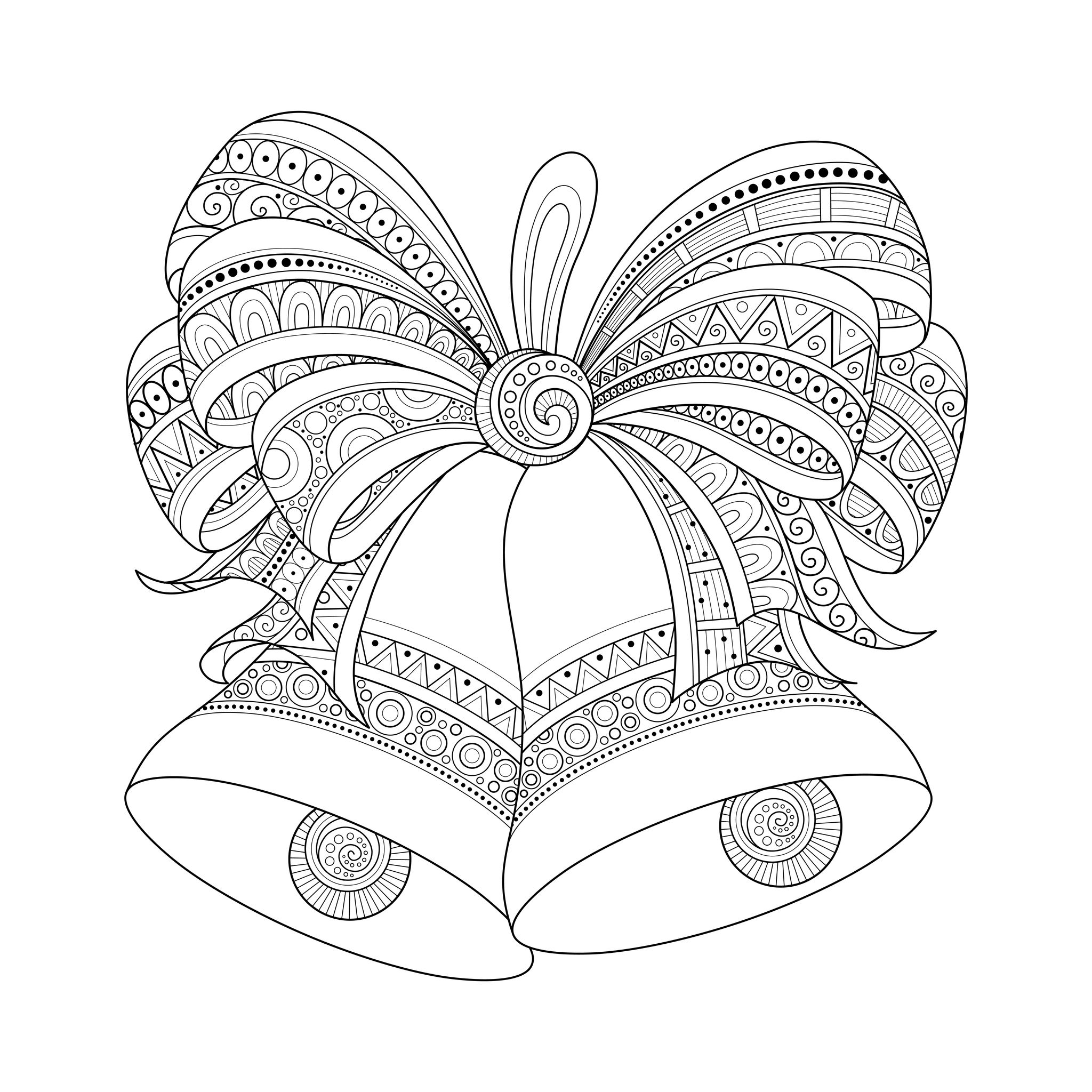 Zentangle Coloring Pages For Christmas - Christmas Coloring ...