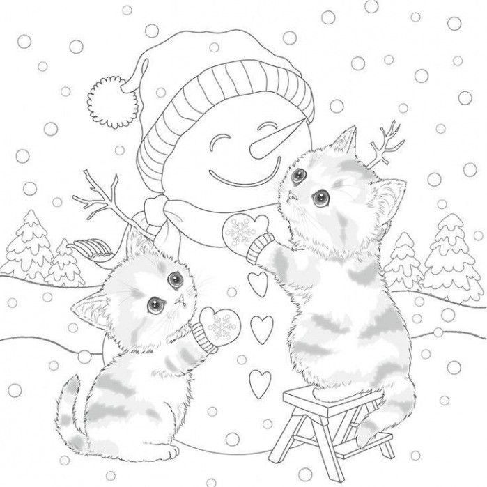 Printable Free Printable Kitten Coloring Pages for Kids for ...