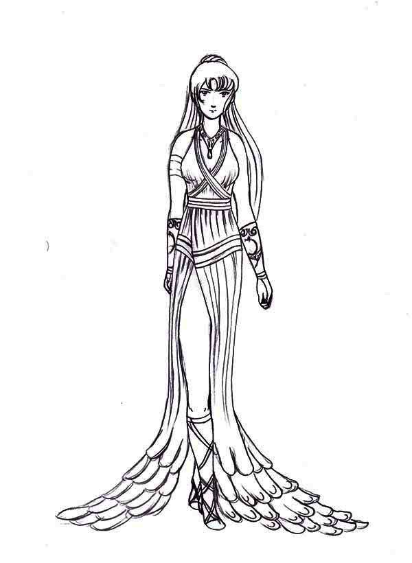 Athena Greek God Coloring Page | Coloring Pages For All Ages ...