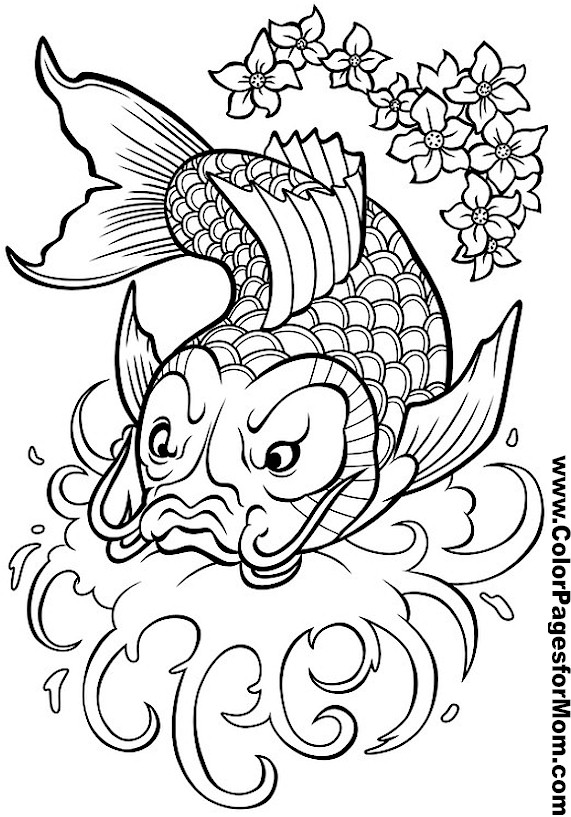 Asian Coloring Page 16