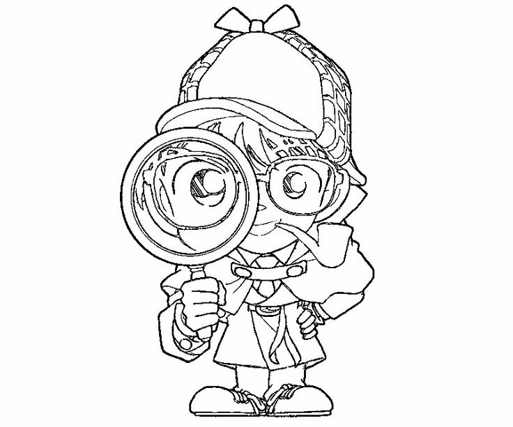detective-conan coloring pages by gabriel – Free Printables