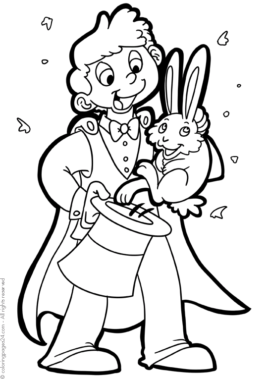 Magicians 4 | Coloring Pages 24