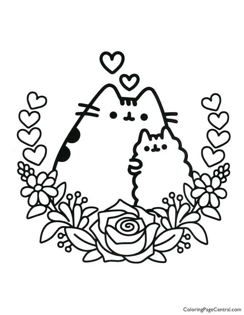 coloring : Pusheen Cat Coloring Pages Fresh Pusheen Coloring Page 04 Pusheen  Cat Coloring Pages ~ queens