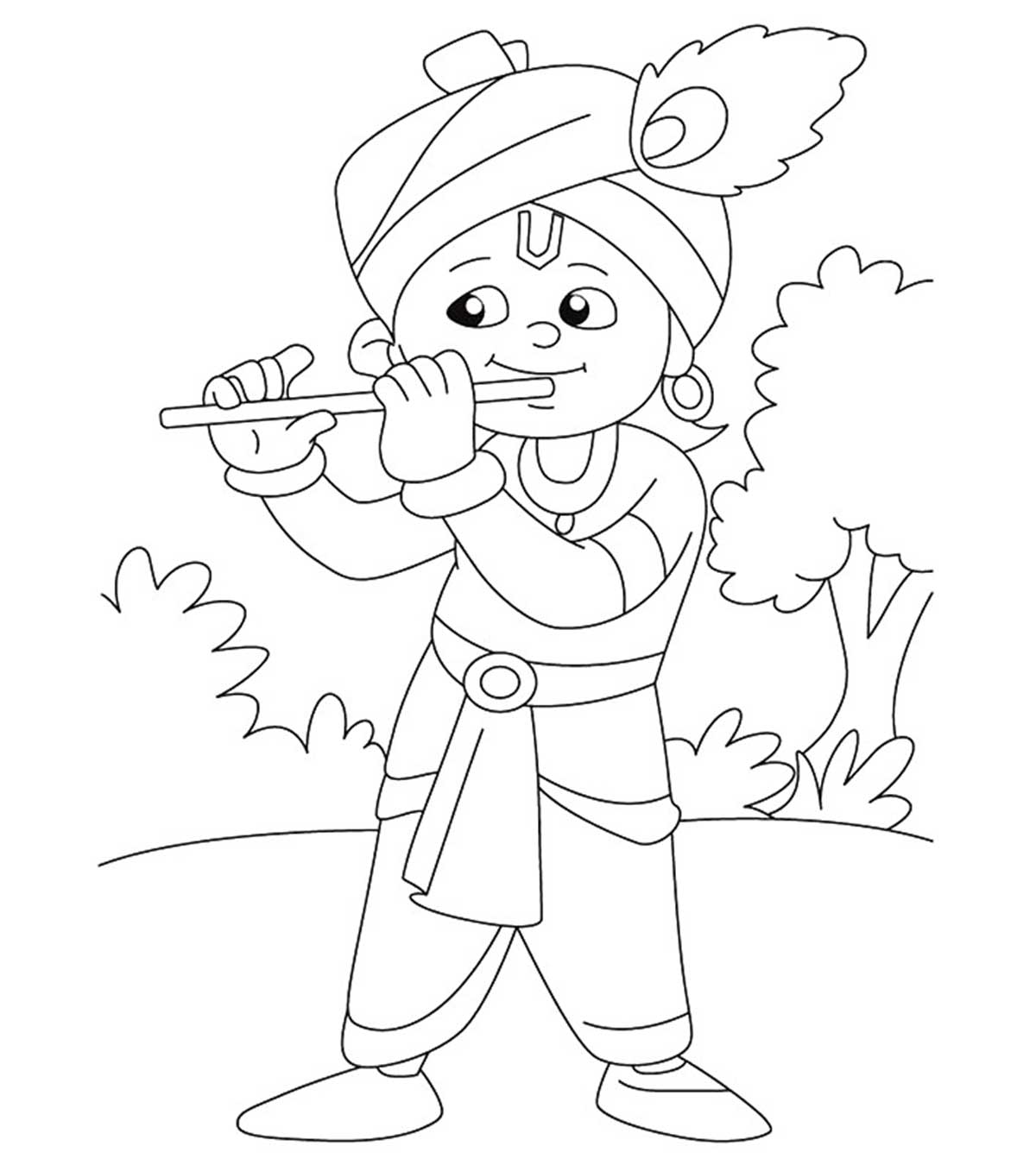 10 Best Flute Coloring Pages Your Toddler Will Love - Coloring Home