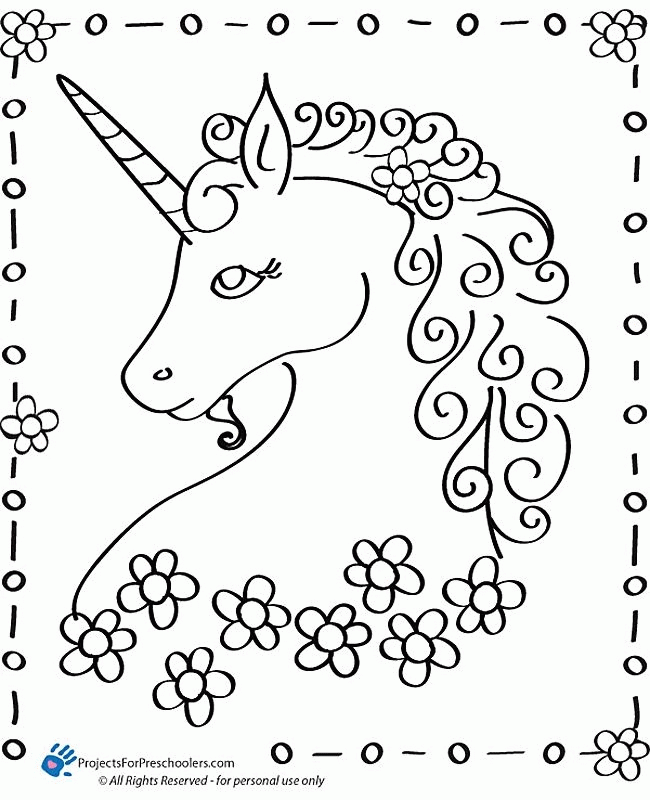 printable coloring pages unicorn  coloring home