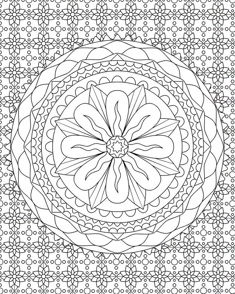 Free Printable Abstract Coloring Pages For Kids