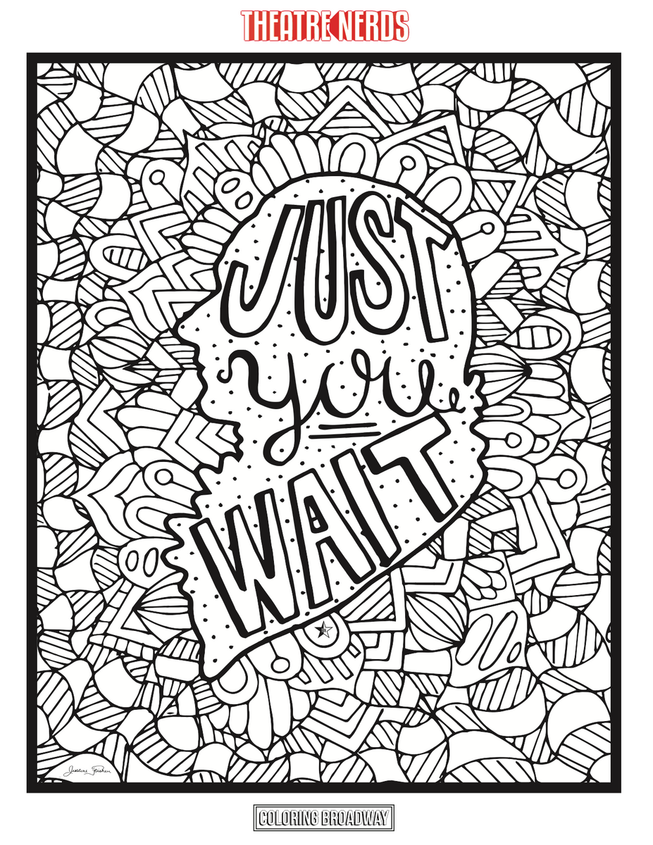 Hamilton Inspired Coloring Pages- Set One – Thespian Swag