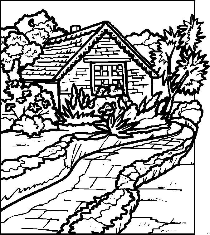 Free Free Adult Coloring Pages Landscapes, Download Free Free Adult Coloring  Pages Landscapes png images, Free ClipArts on Clipart Library
