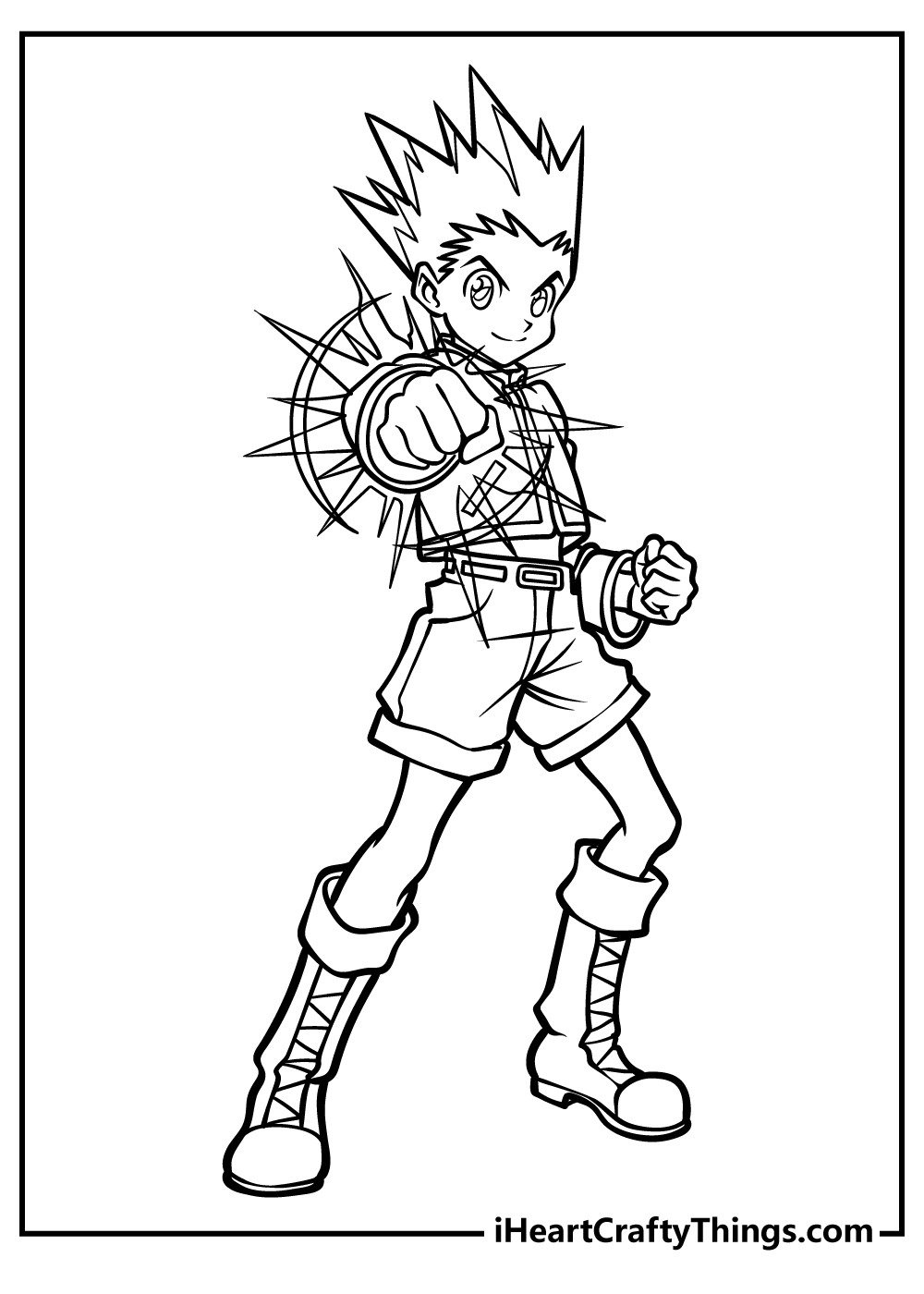 Anime Characters Coloring Pages - Coloring Home