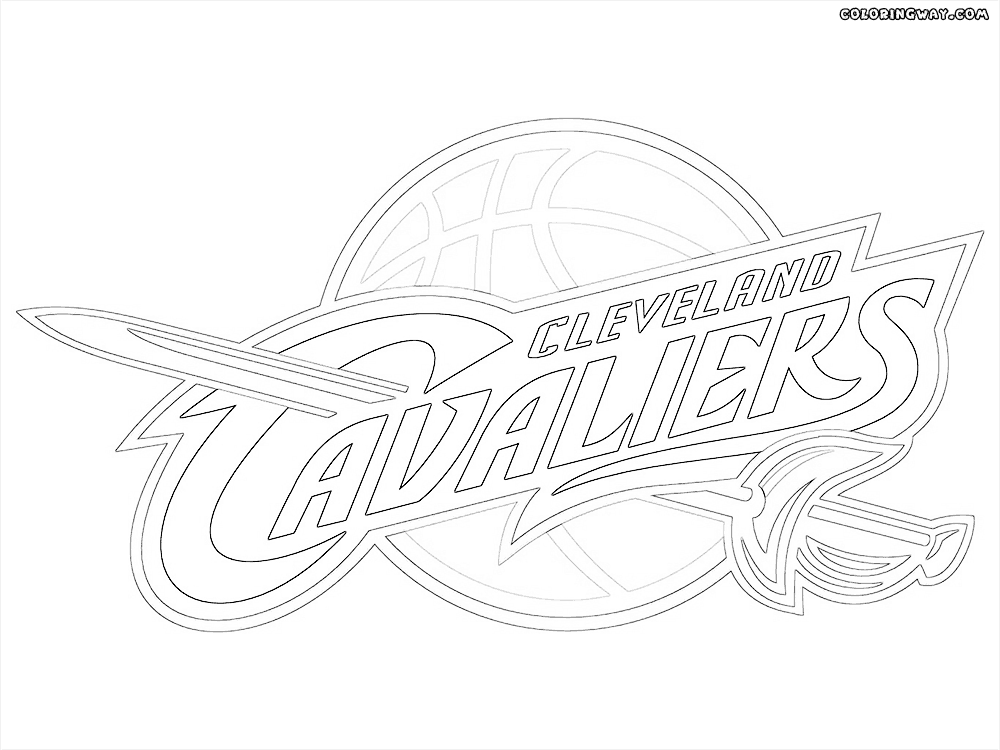 NBA logos coloring pages | Coloring pages to download and print