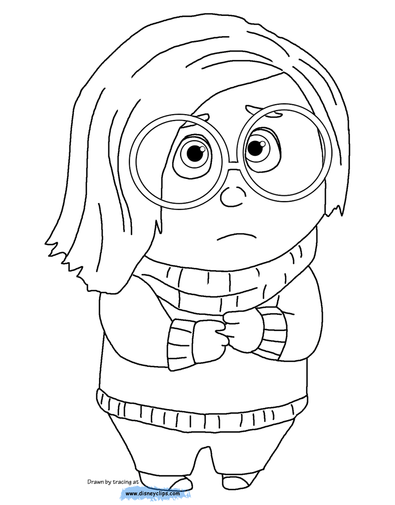 Inside Out Coloring Pages   Disneyclips.com   Coloring Home