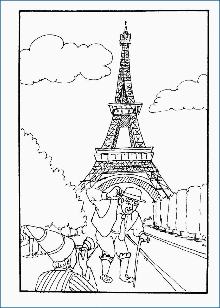 Coloring Pages : Coloring Pagesffel Tower For Picture Inspirations ...