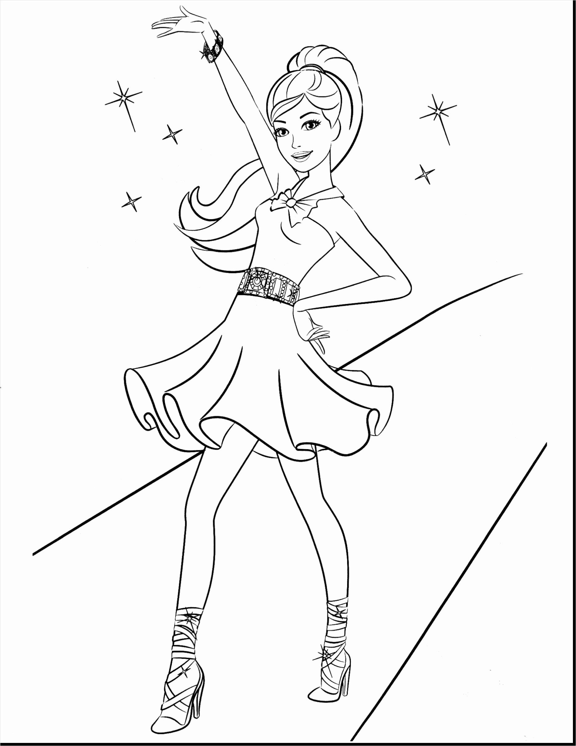 Barbie Dolls Coloring Pages Coloring Home