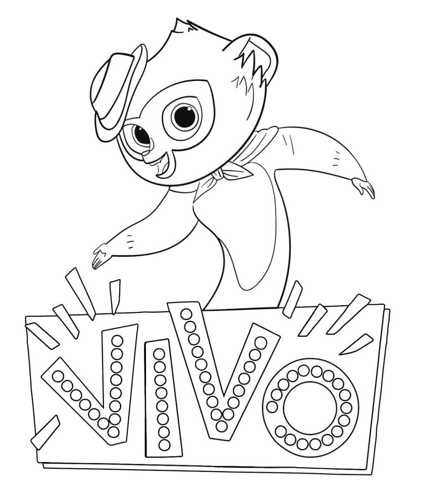 Printable Vivo Coloring Page - Free Printable Coloring Pages for Kids