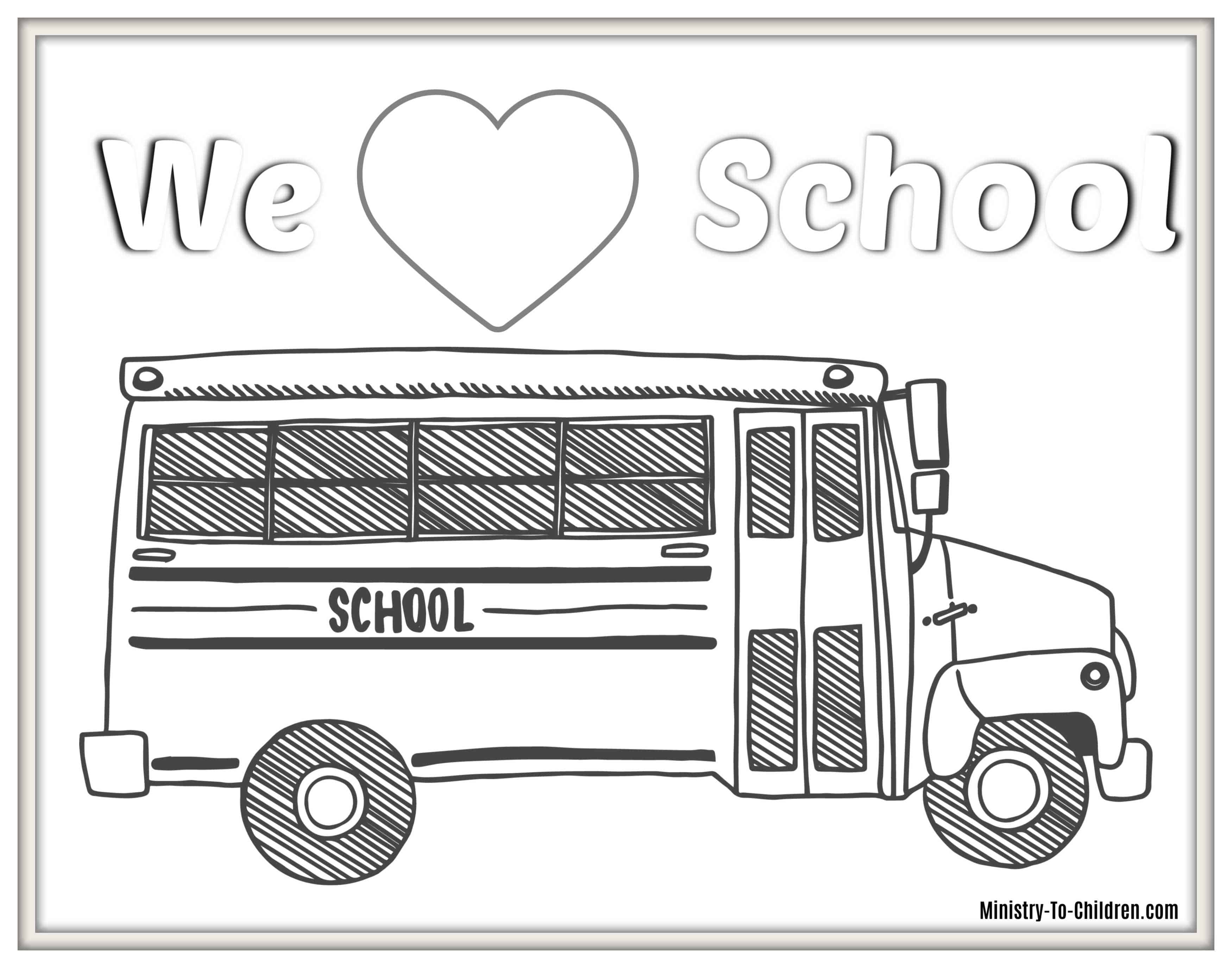 6 Back to School Coloring Pages (Free PDF Printables) for 2022