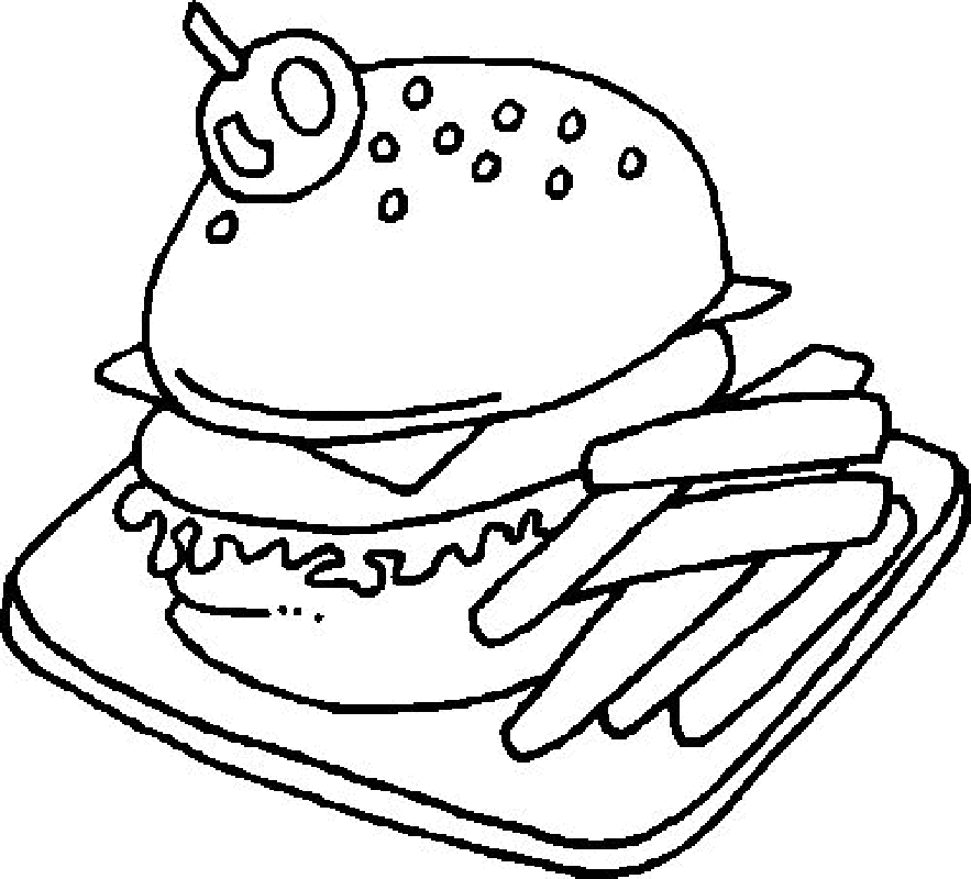 Junk Food Cartoon - Cliparts.co