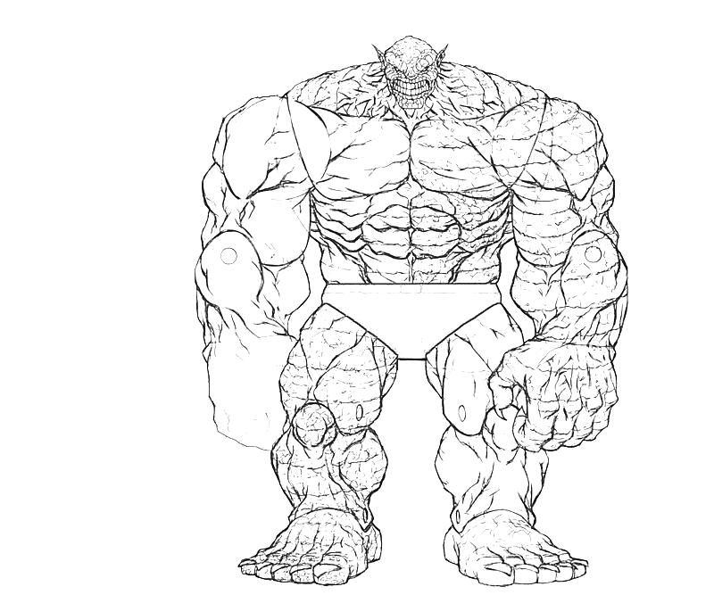 printable abomination coloring pages