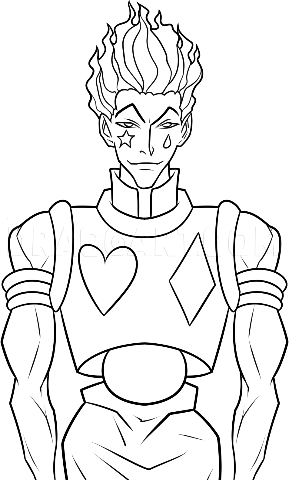 Hisoka Coloring Pages - Coloring Home