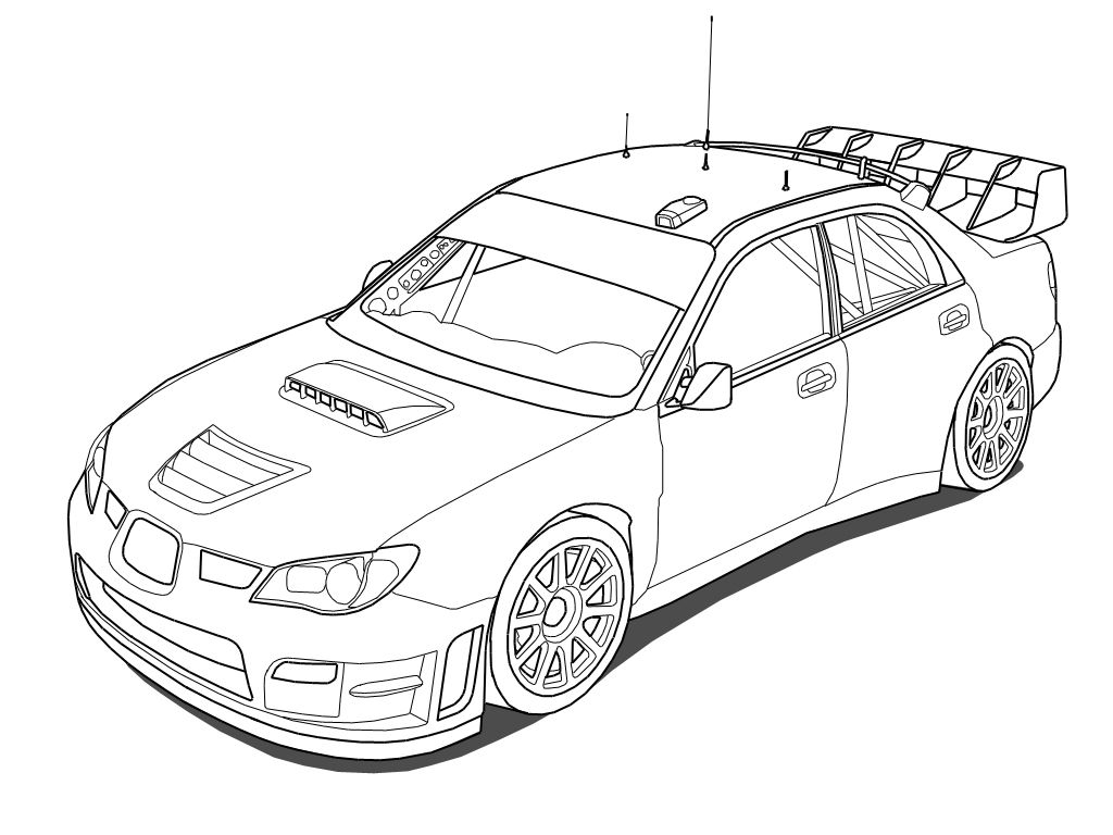 Subaru Impreza STi WRC Outline | Subaru cars, Subaru impreza sti, Subaru  impreza