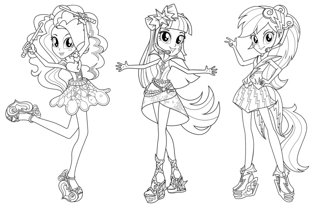 Equestria Girls Coloring Pages Girl Rainbow Rocks Page Little Pony  Dazzlings Rock Mlp Dash The Eqg My Friendship Is Magic Rarity — oguchionyewu