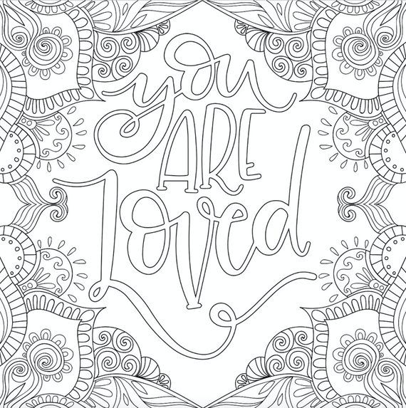 3 Motivational Printable Coloring Pages Zentangle Coloring - Etsy |  Abstract coloring pages, Coloring pages inspirational, Mandala coloring  pages