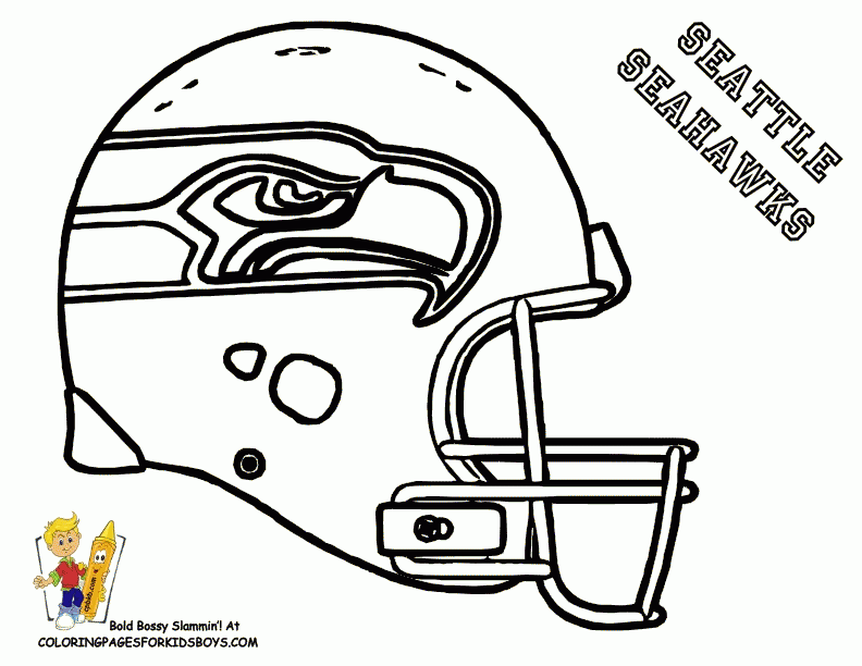 Papers Seattle Seahawks Logo Coloring Page Free Printable Coloring ...