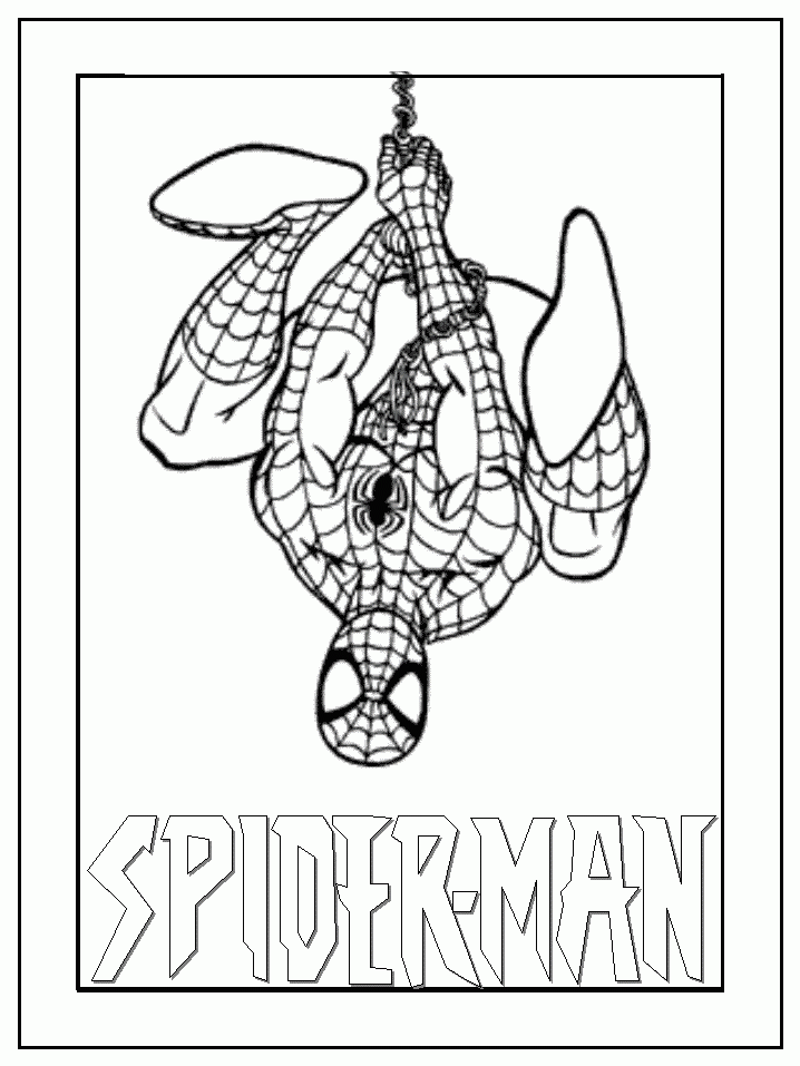 New Free Easy Spiderman Coloring Pages, Knowledge ...