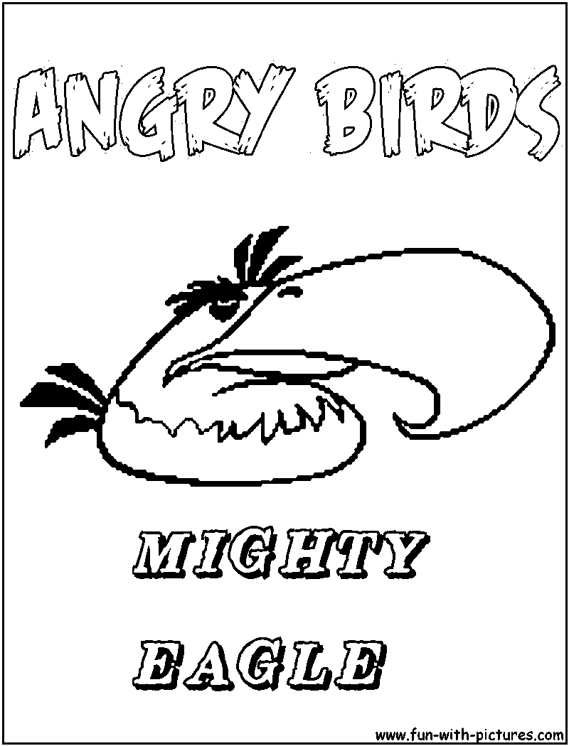 Angry Birds Coloring Pages Pdf
