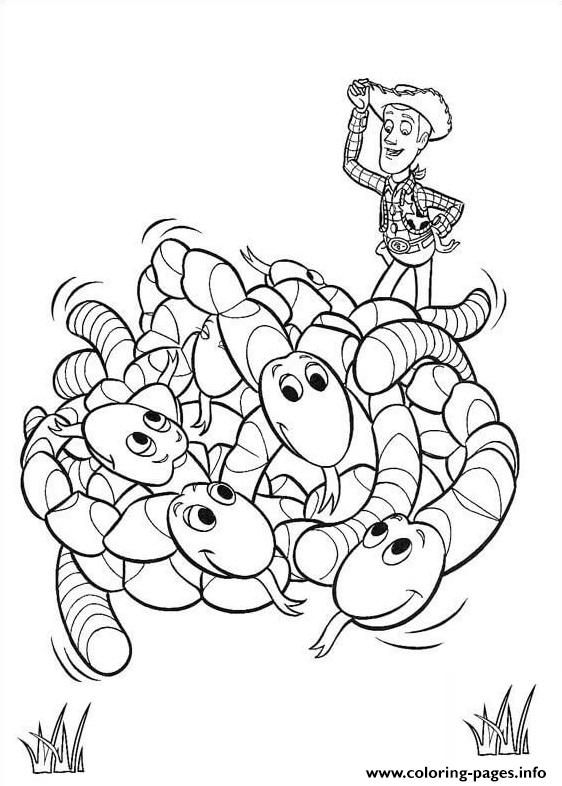 Worms Coloring Pages Printable