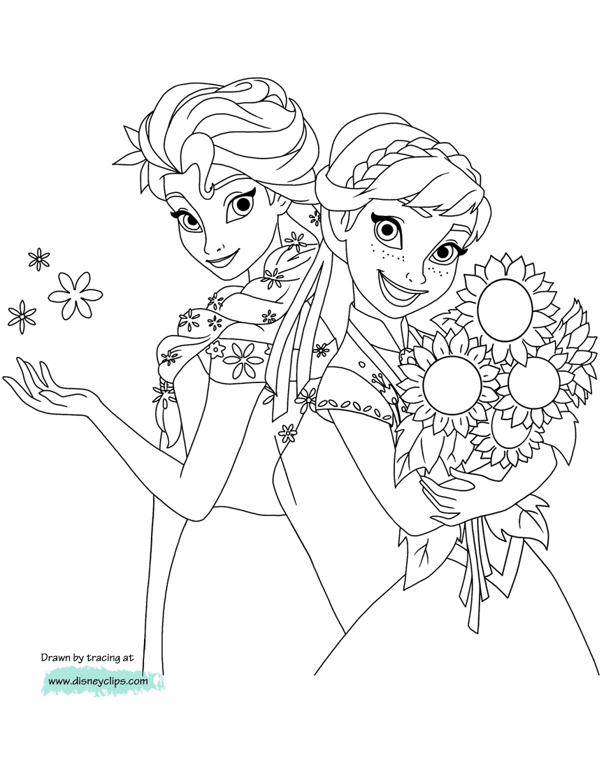 coloring ~ Coloring Best Free Elsa Frozen Pages At Sheets ...