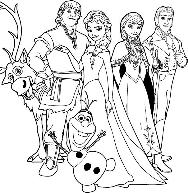 Frozen Coloring Pages ~ Coloring Pictures