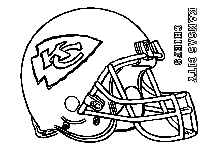 Kansas City Chiefs helmet | Football coloring pages, Nfl ...