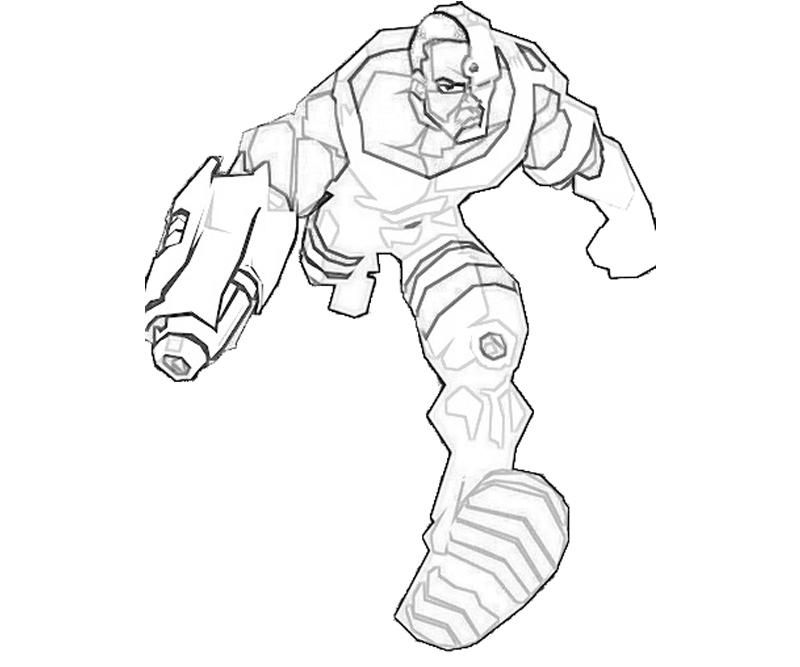 8 Pics of Teen Titans Cyborg Coloring Pages - Cyborg Teen Titans ...