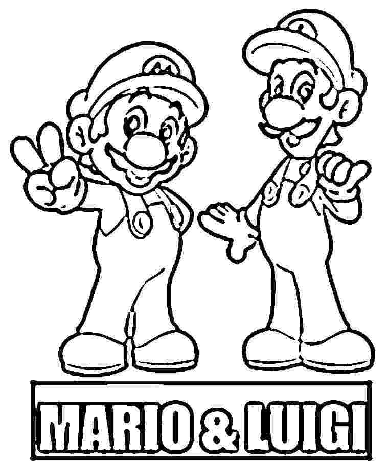 New Super Mario Coloring Pages To Print - Coloring