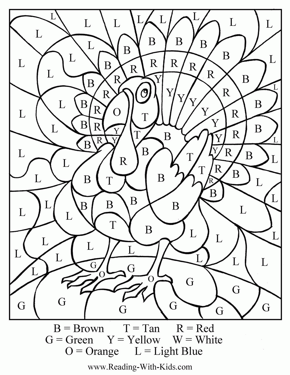 Thanksgiving Coloring Pages To Print For Free   Coloring Home