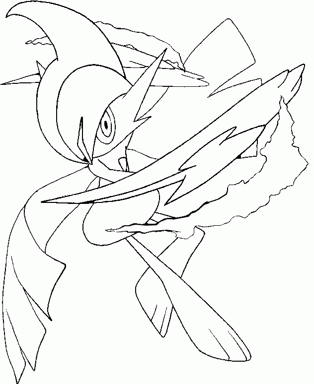Mega Pokemon Coloring Pages - Coloring Home