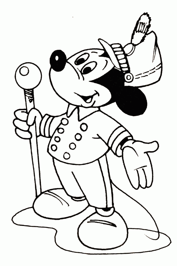 Mickey Mouse coloring pages overview with Mickey sheets