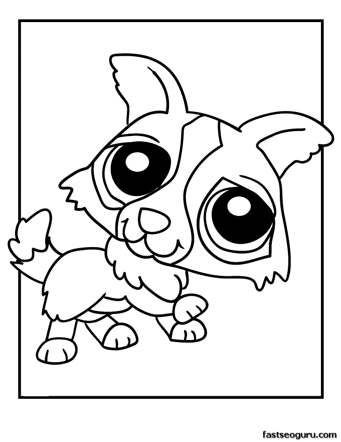 Puppy Printable Coloring Pages | Free Coloring Pages