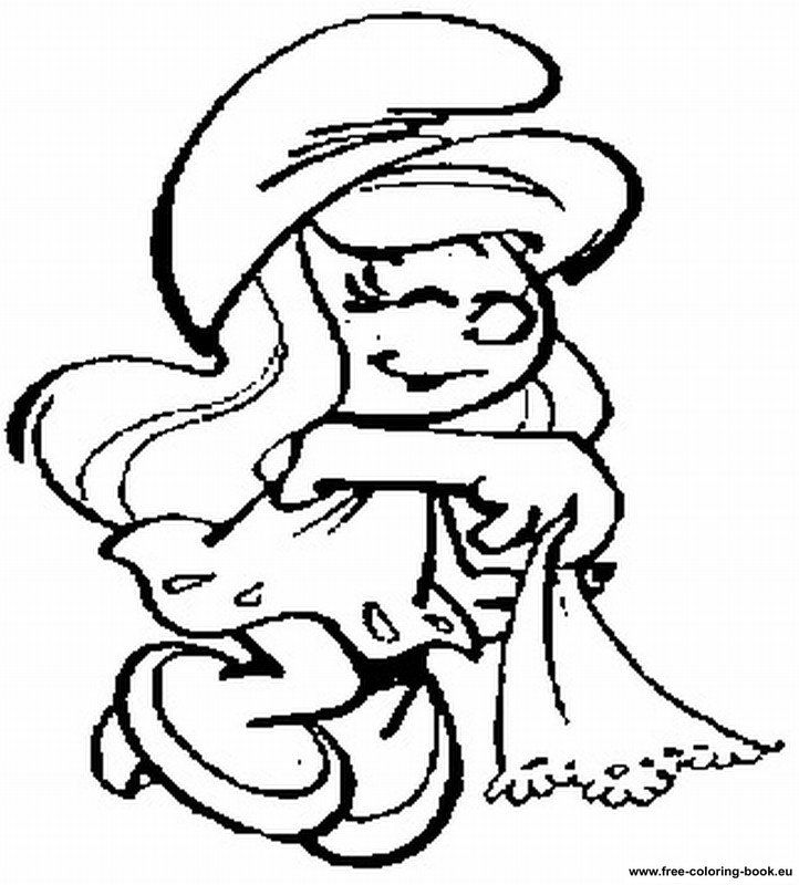 Smurfs Coloring Pages Online - Coloring Home