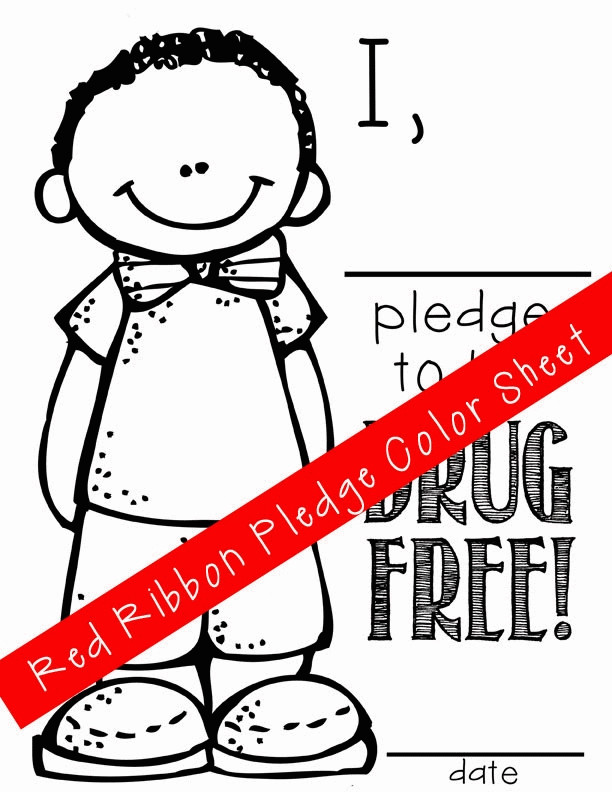 Download Free Printable Coloring Pages For Red Ribbon Week - Coloring Home