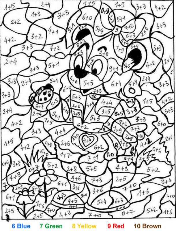 Numbered - Coloring Pages for Kids and for Adults