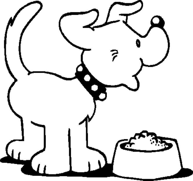 Coloring Pages Of Cute Dogs - Kids Coloring Pages